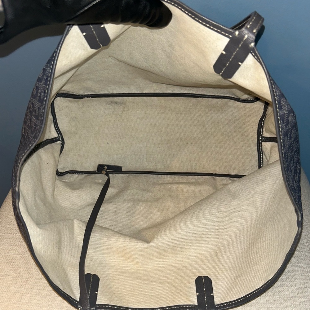 Goyard Gray Saint Louis PM Tote Bag - Picture 6 of 11